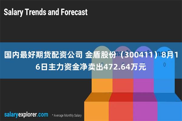 国内最好期货配资公司 金盾股份（300411）8月16日主力资金净卖出472.64万元